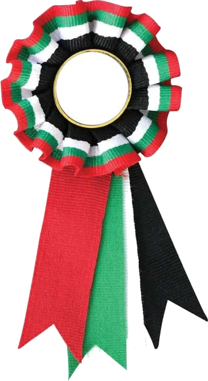 UAE Flag Rosette