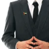UAE Flag Mini Badge, Gold