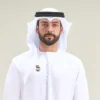 UAE Flag Badge with Epoxy Dome
