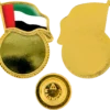 UAE Flag Badge with Epoxy Dome