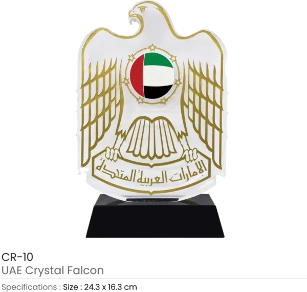 UAE Falcon Crystal Award
