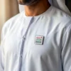 Proud of UAE Badge, Stainless Steel