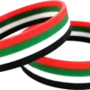 UAE Flag Silicone Wristband
