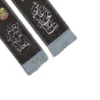 UAE Flag Heavy Satin Scarf, Silver Tassel