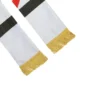 UAE Flag Satin Scarf, Gold Tassel