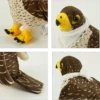 Falcon Plush Toy with Scarf, 22 cm