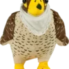 Falcon Plush Toy with Scarf, 22 cm