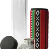 Glass Bottle with Sadu Sleeve, 500 ml