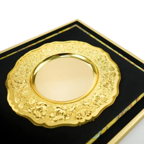A3 Award Plaque with Gold Plate
